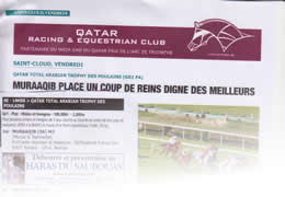 results horses Saubouas stud