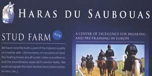 results horses Saubouas stud