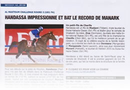 results horses Saubouas stud