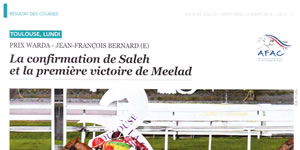 results horses Saubouas stud