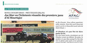 results horses Saubouas stud