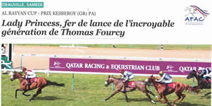 results horses Saubouas stud