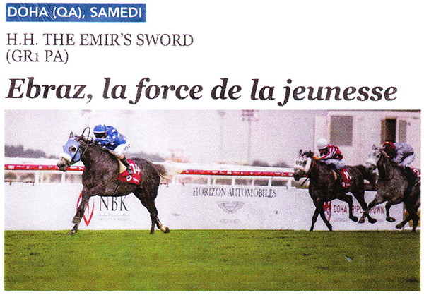 results horses Saubouas stud