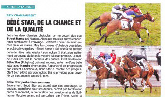 results horses Saubouas stud