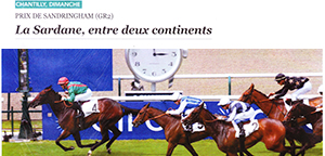 results horses Saubouas stud