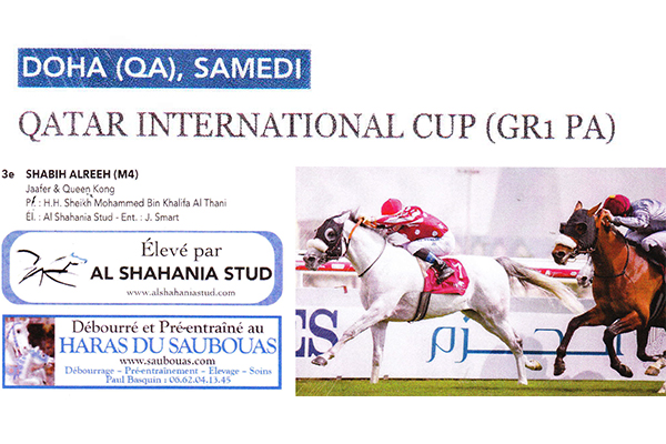 results horses Saubouas stud