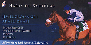 results horses Saubouas stud