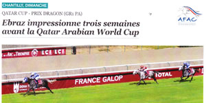 results horses Saubouas stud